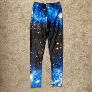 galaxy space leggings size XS/S